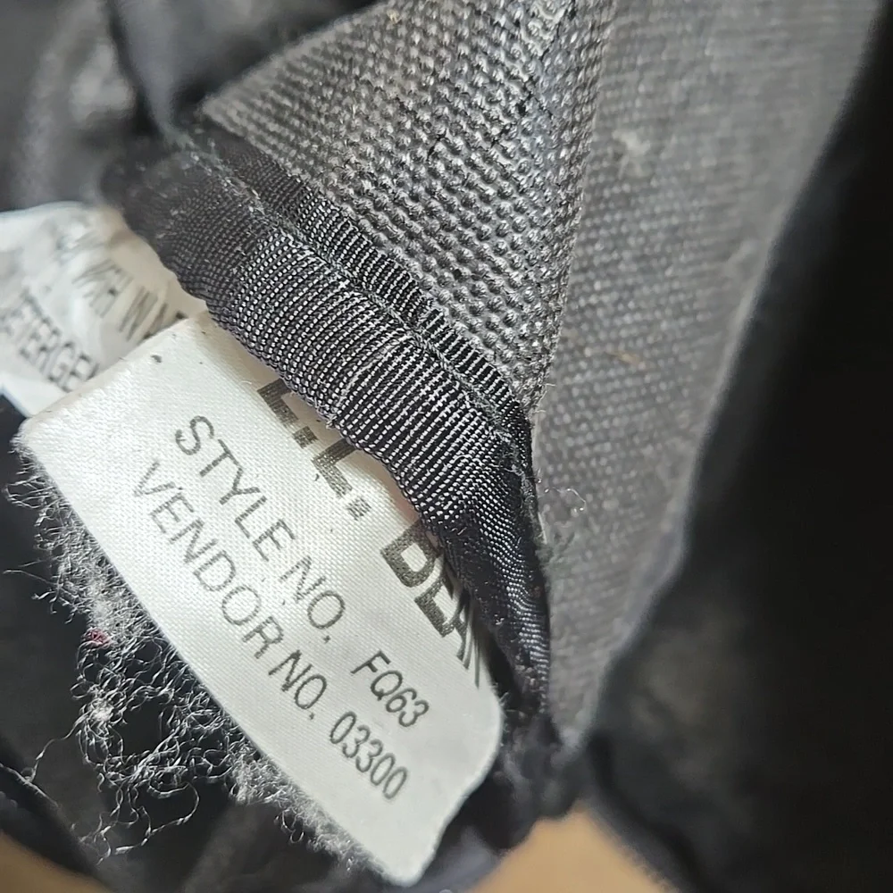 L.L. Bean Black Fabric Small Duffle Bag